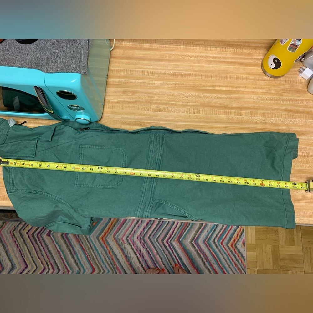 Universal Thread Green Short Sleeve Cotton blend Shorts Unionsuit size 18 - Picture 13 of 16